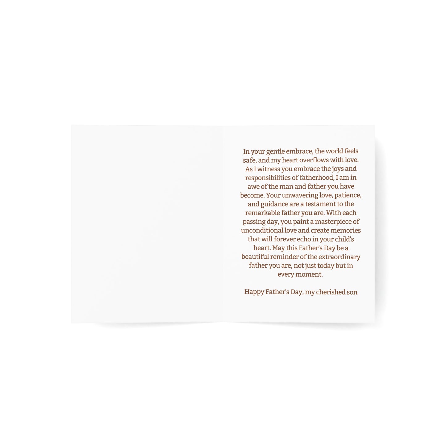 Son, You Make Every Day Father's Day