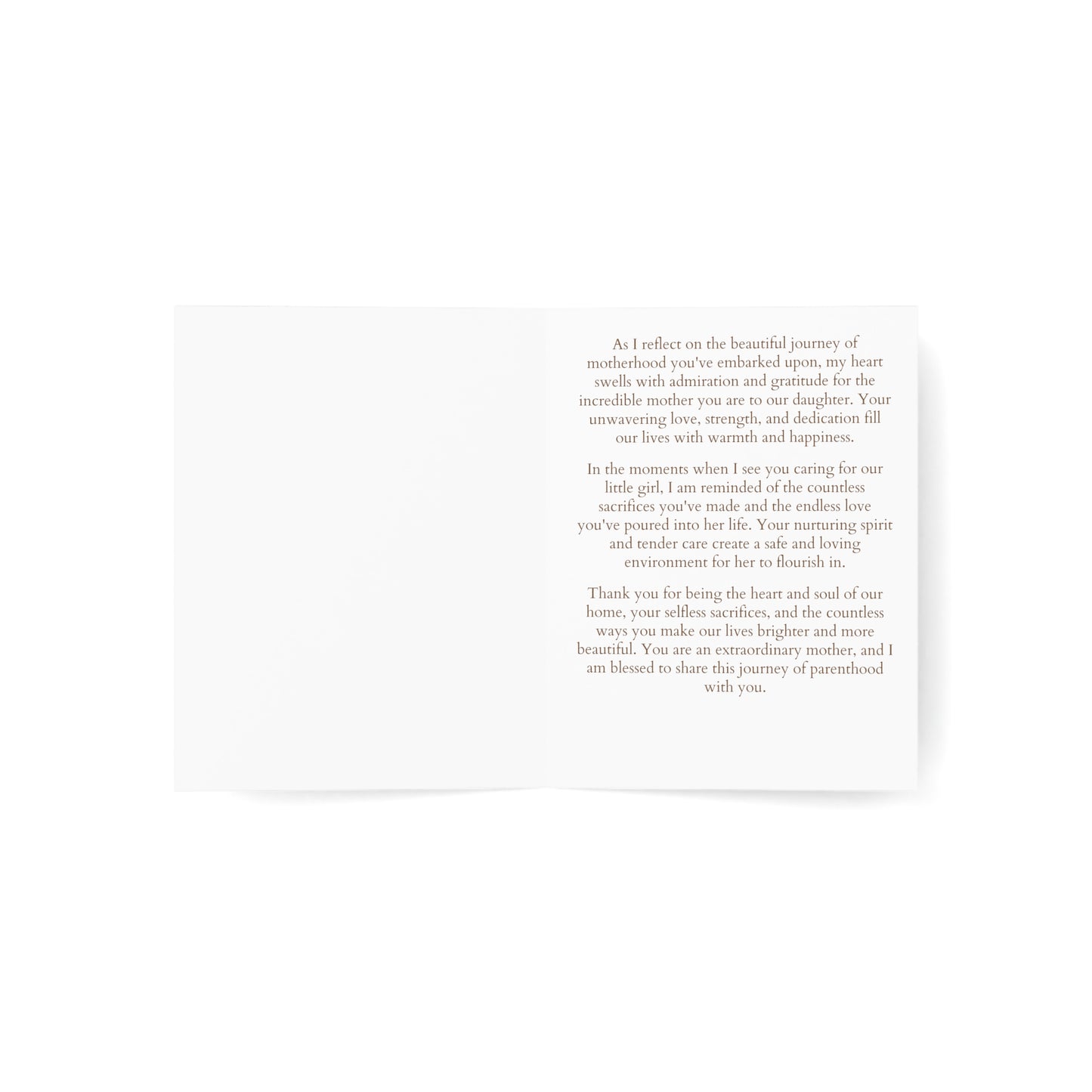 Your Journey In Motherhood - Girl