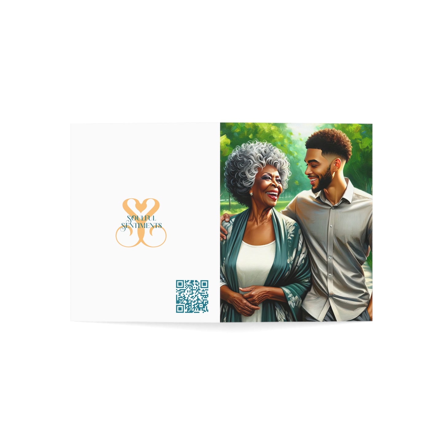 A Son's Adoration for Mom