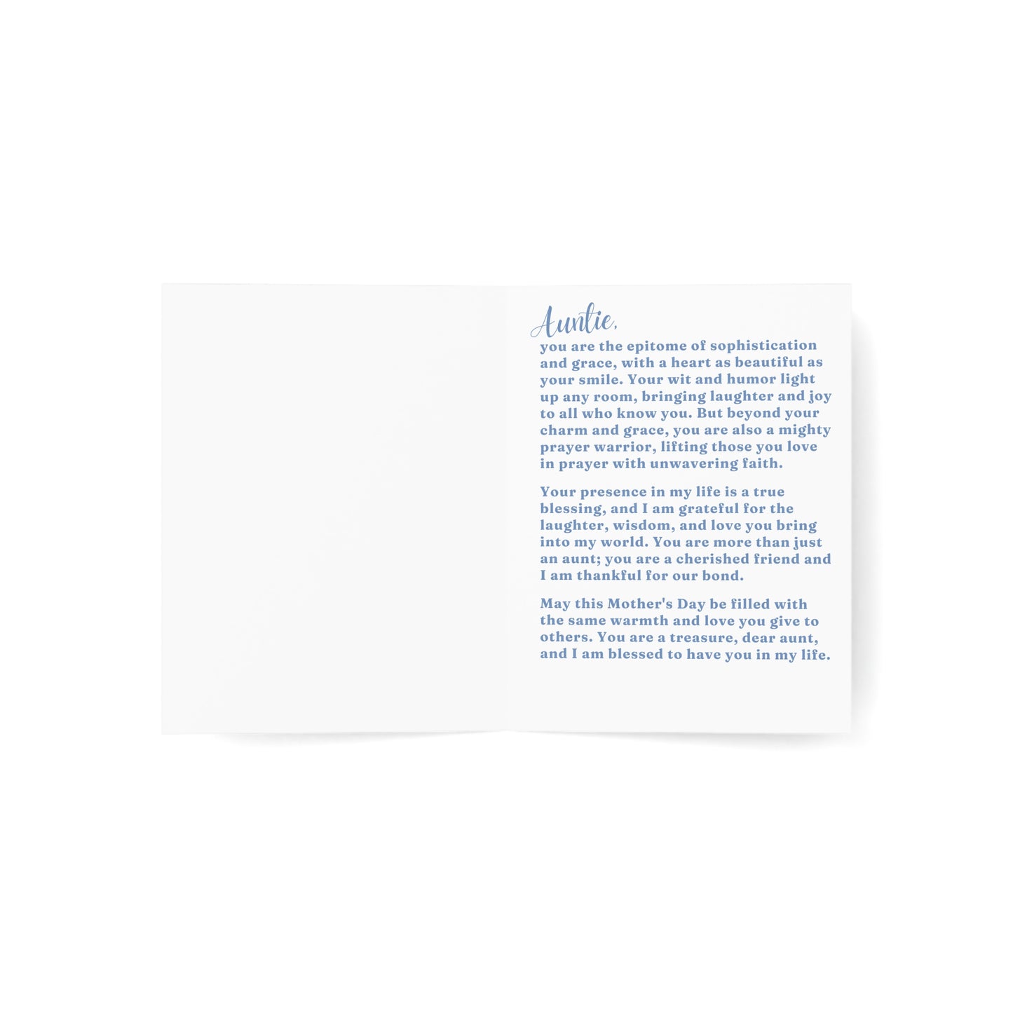 The Epitome of An Aunt