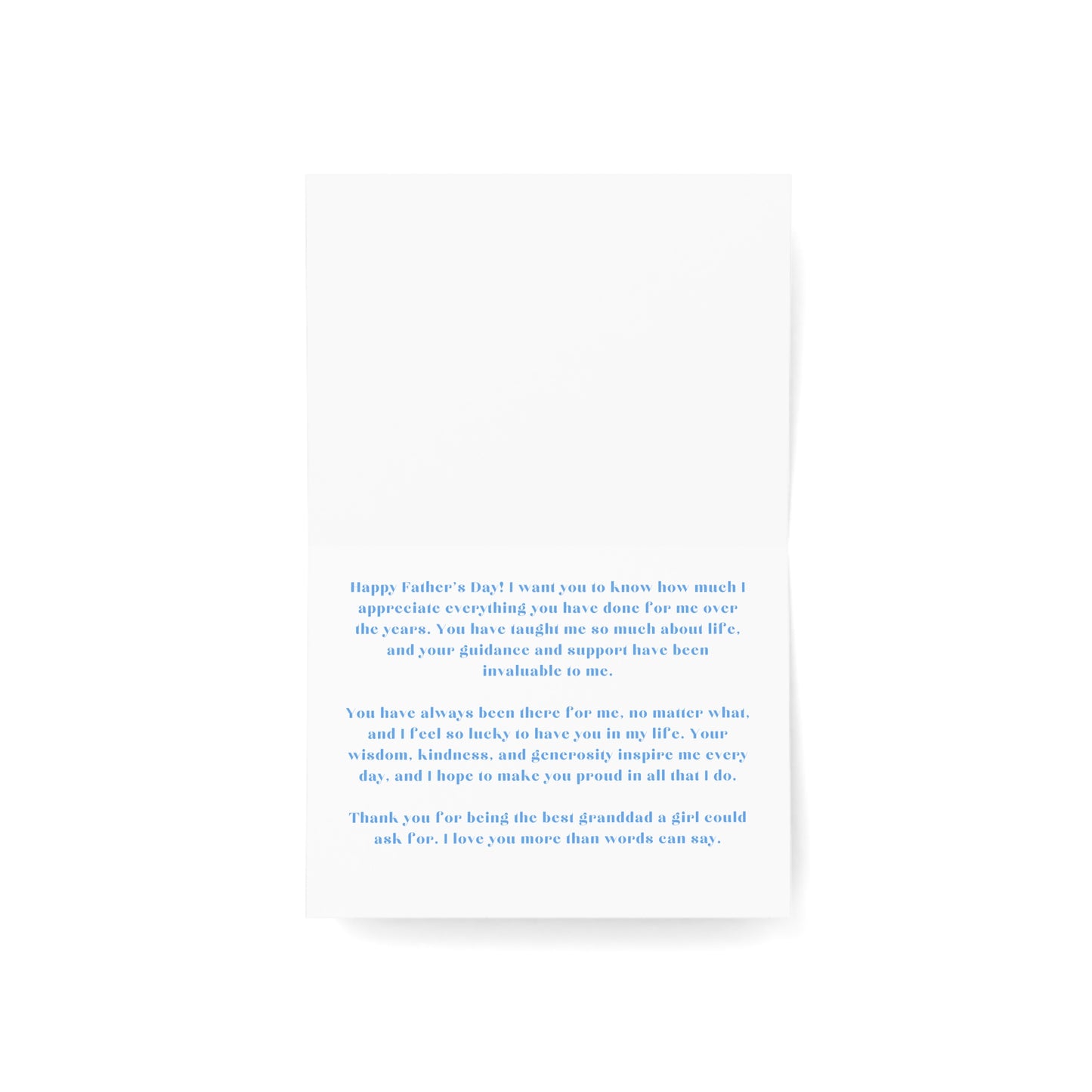 For a Granddaddy Who Has Taught Me So Much