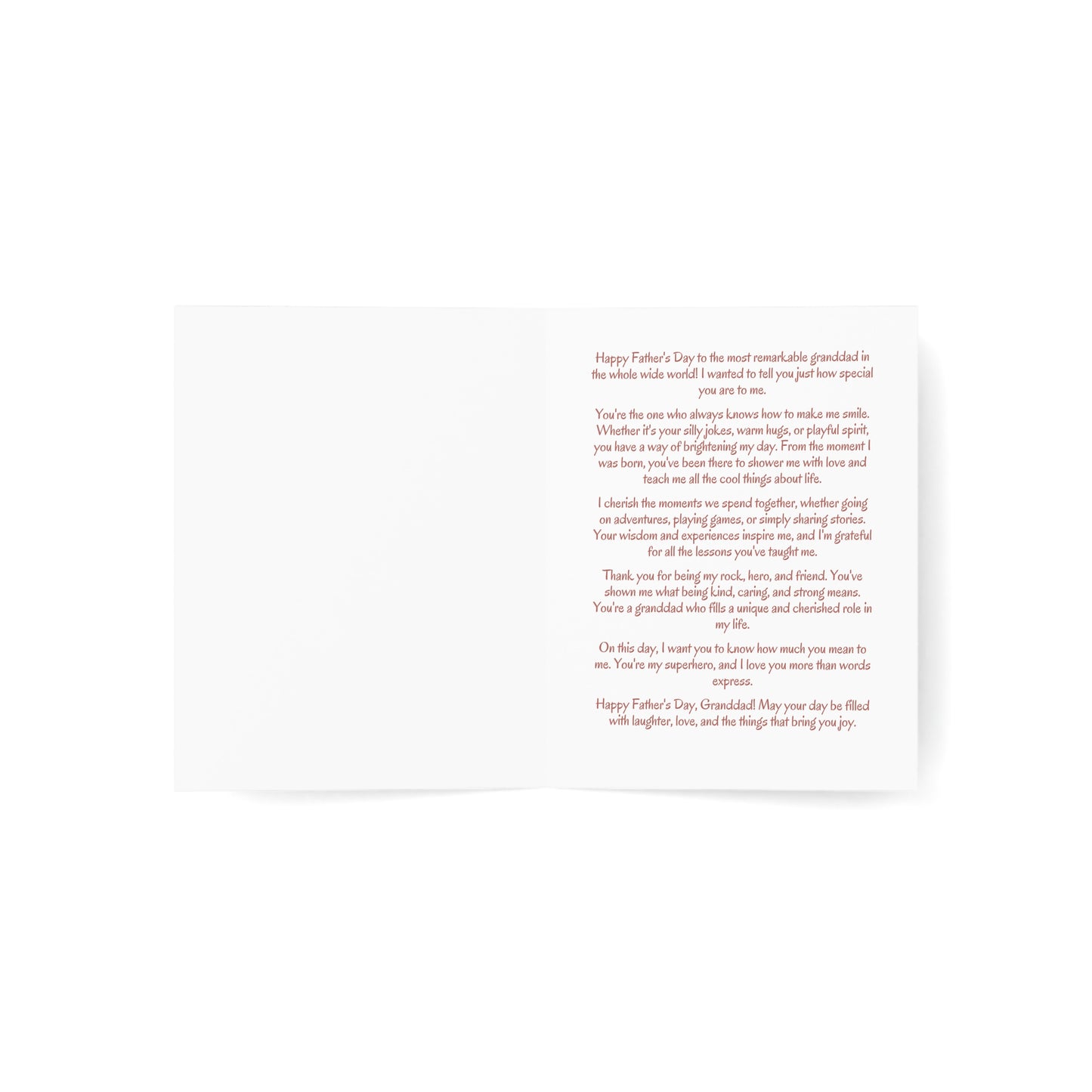 To A Granddad Who Always Has Time For Fun