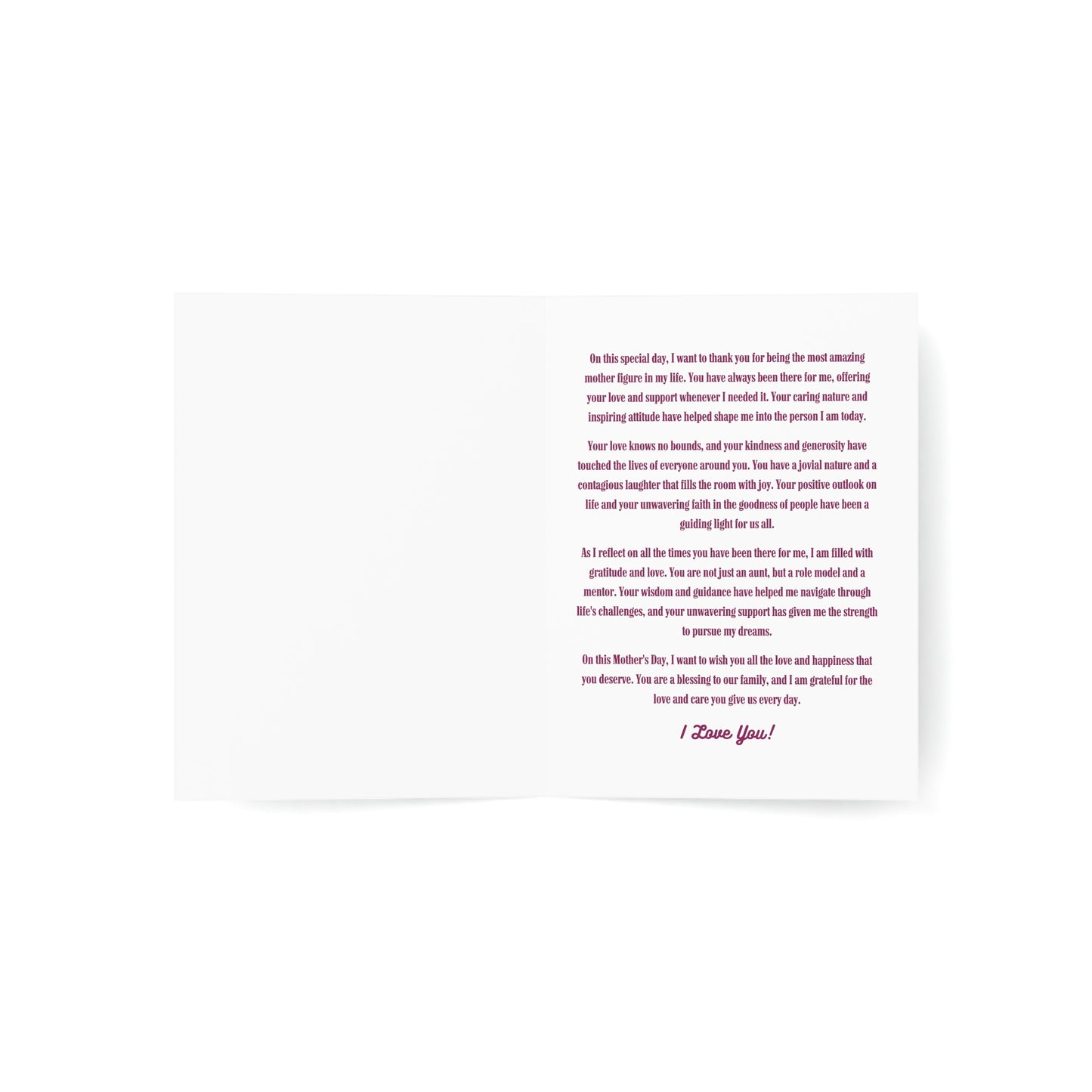 Happy Mother's Day to the Coolest Aunt