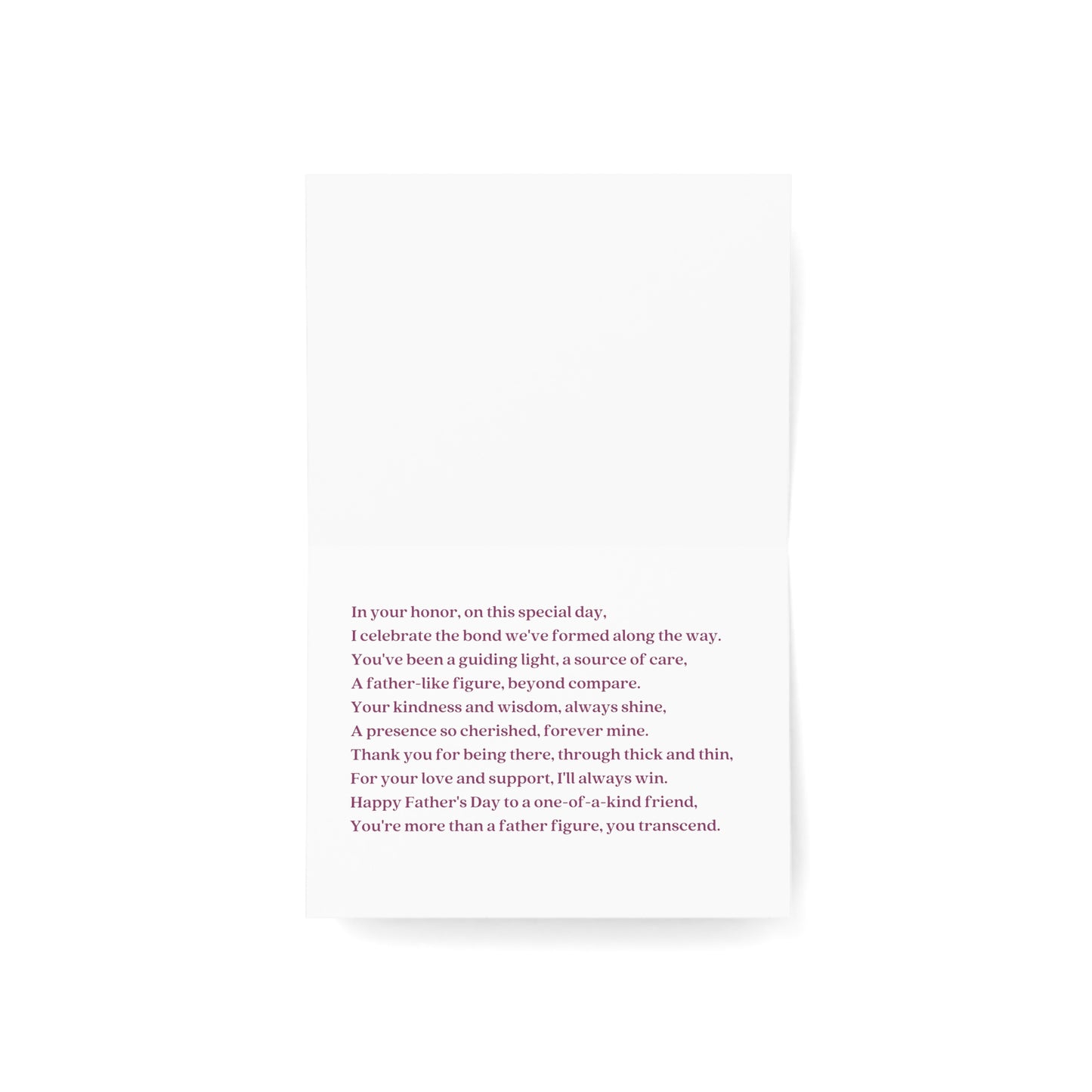 To A Dad By Love, Not By Blood