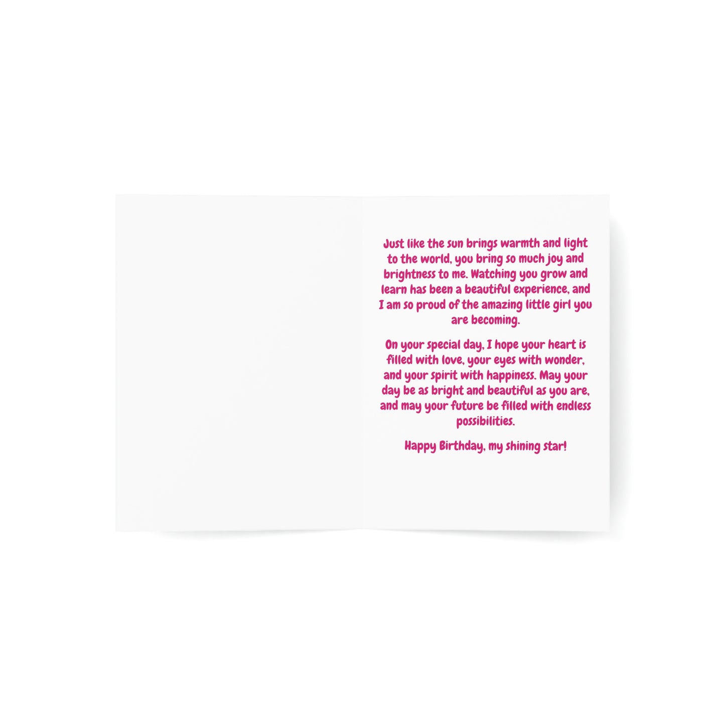 Happy Birthday My Shining Star