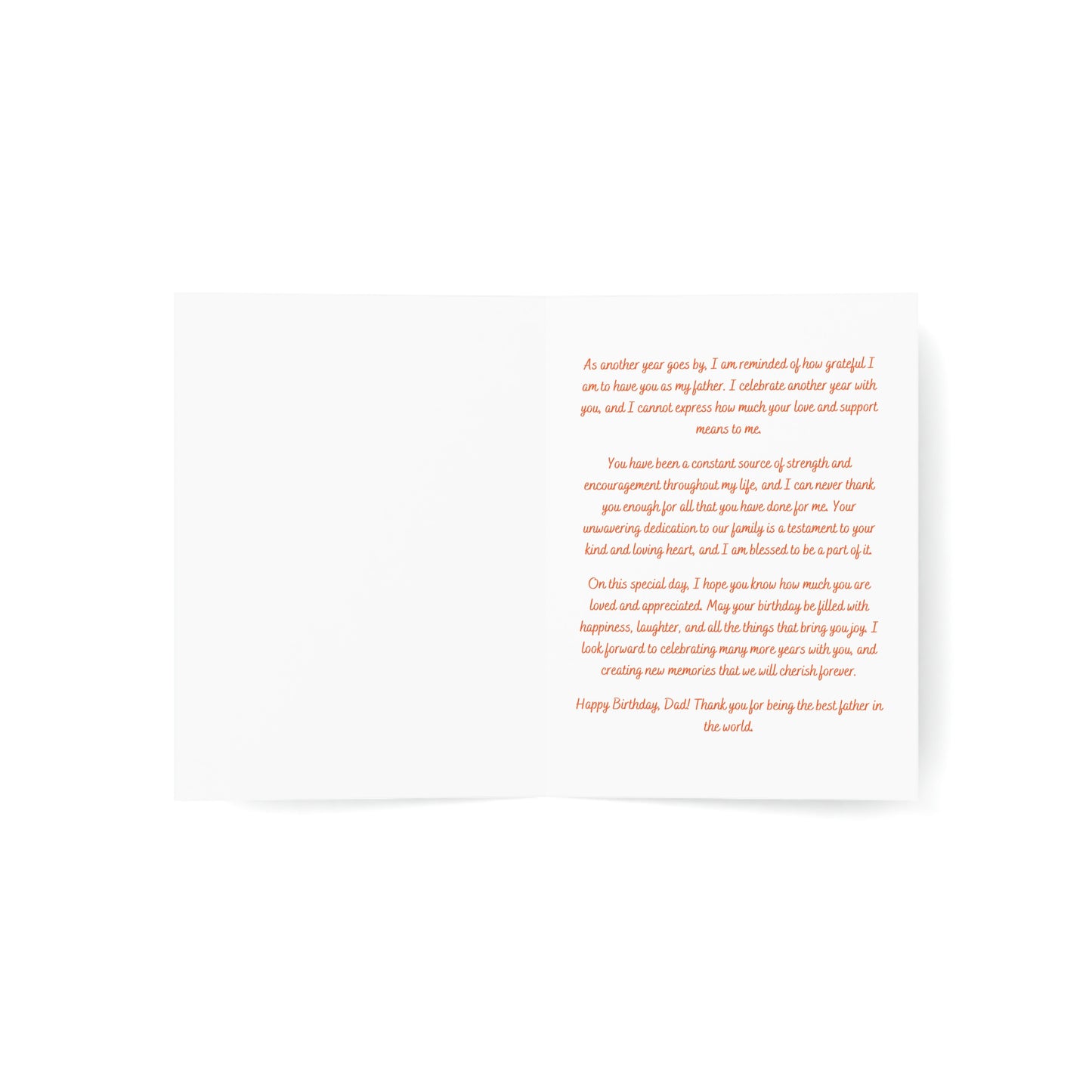 Dad, I Celebrate Another Year With You